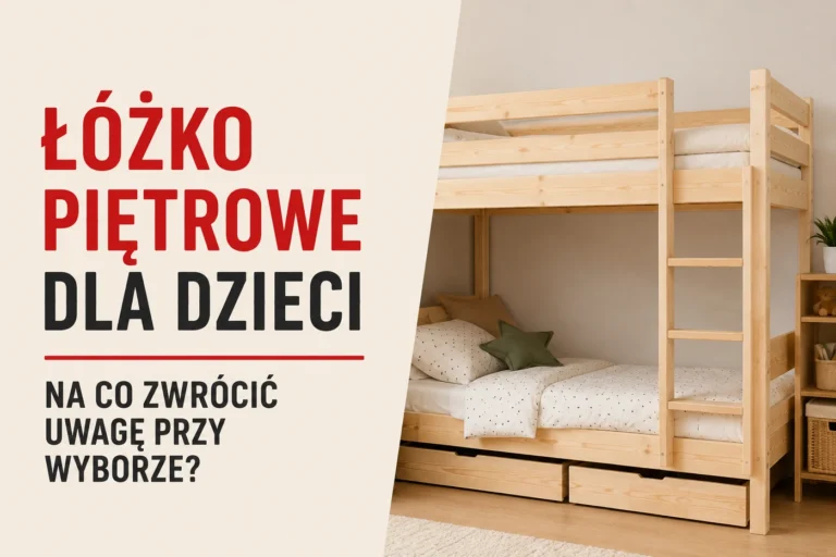 Od jakiego wieku łóżko piętrowe? Bezpieczeństwo i normy