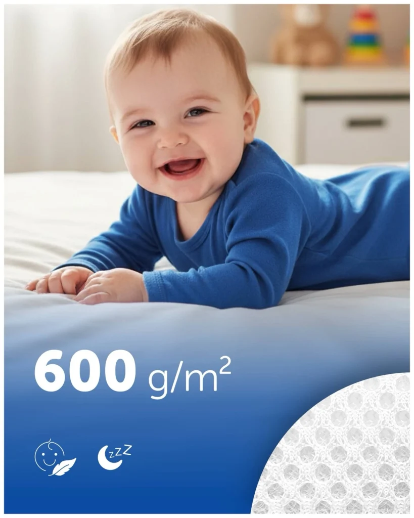 Ochraniacz na materac Harmoony Air Protect, oddychający, zdjęcie 5