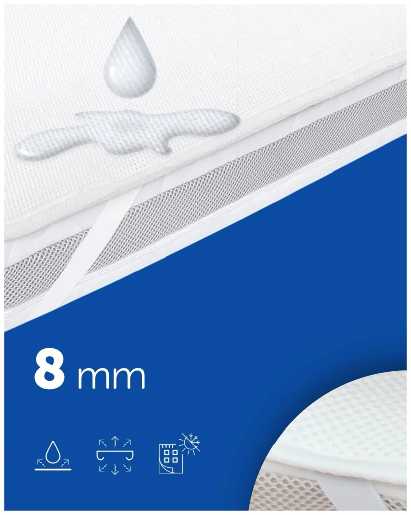 Ochraniacz na materac Harmoony Air Protect, oddychający, zdjęcie 7