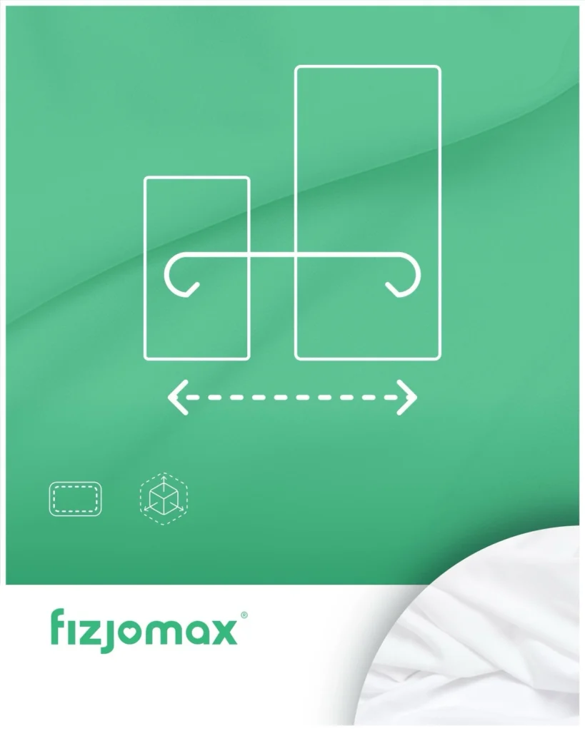 Prześcieradło z gumką Fizjomax dla dzieci, ecru, zdjęcie 5